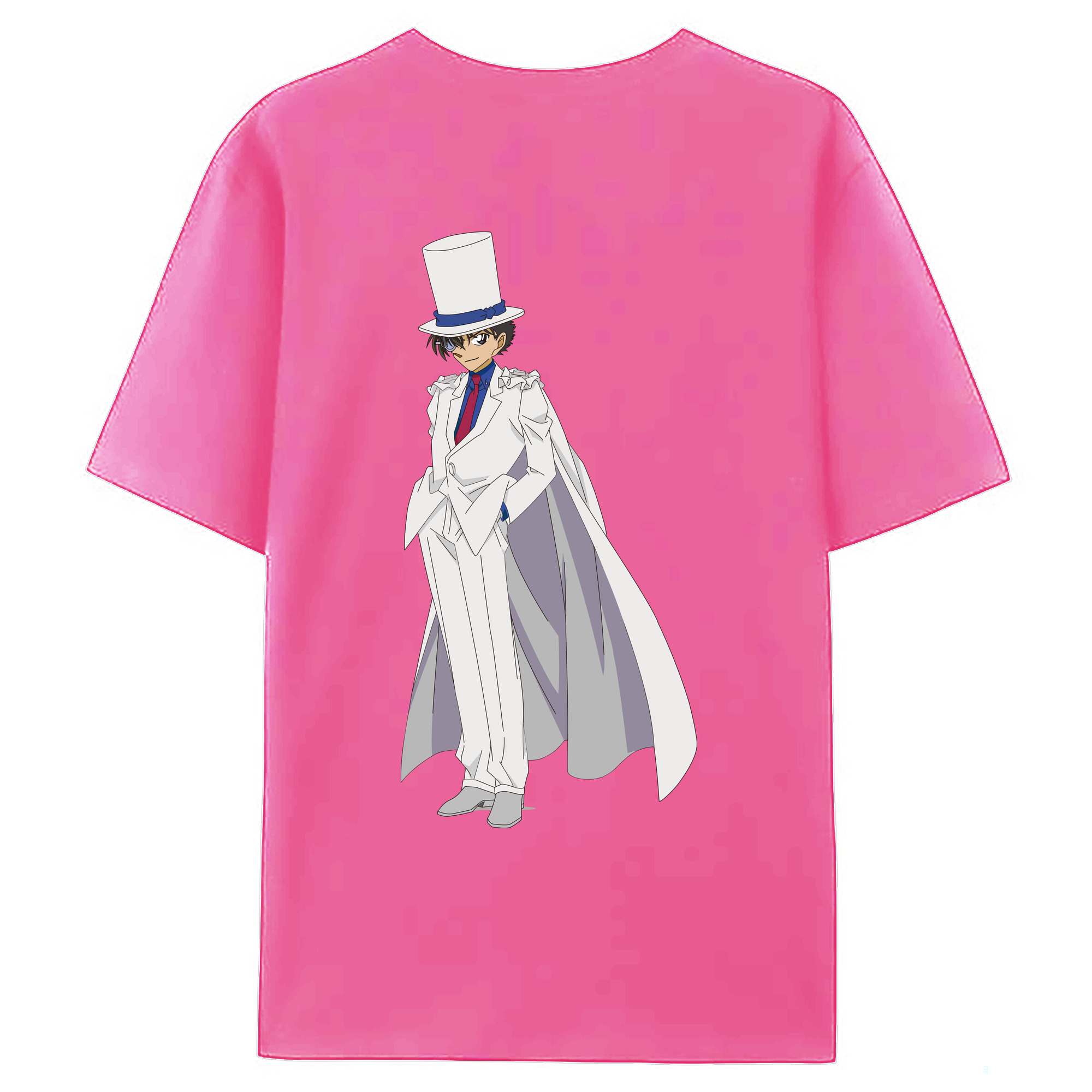（画像用） 名探偵コナン くろば かいと Detective Conan Kuroba Kaito レディース半袖Tシャツ(バックプリント)
